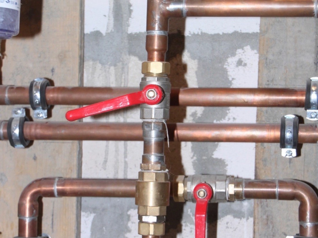 Pipes, fittings and marine valves